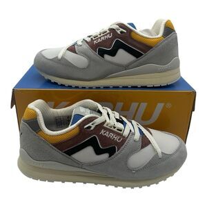 Karhu Synchron Classic Shoes Mens 8.5 Womens 10 Jet Black Dawn Blue Grey F802668